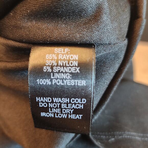 Lulus Black Cutout Skater Dress SZ Large Sexy - Picture 9 of 11